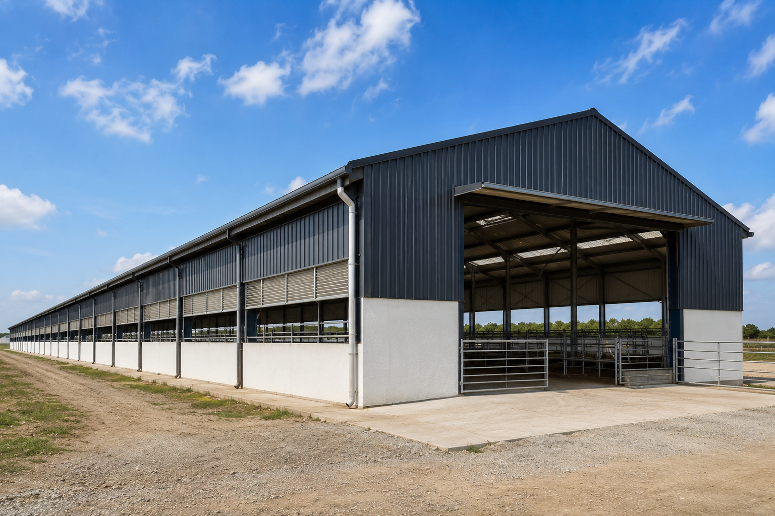 cattle shed design